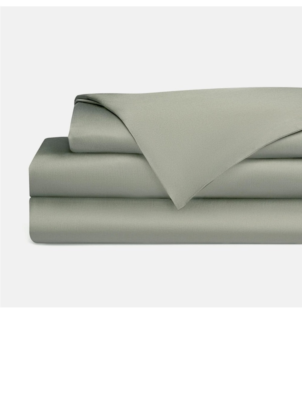 Cozy Earth Twin Bamboo Sheet Set - Sage